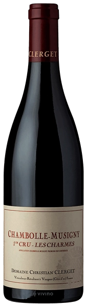 Вино Domaine Christian Clerget  Chambolle-Musigny 1-er Cru  Les Charmes    2018  750 мл  12,5%