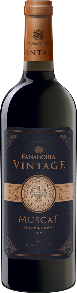 Ликерное вино Фанагория  Мускат Винтаж  750 мл