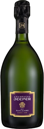 Шампанское Champagne Jeeper Blanc de Noirs Brut Champagne AOC 750 мл  12%