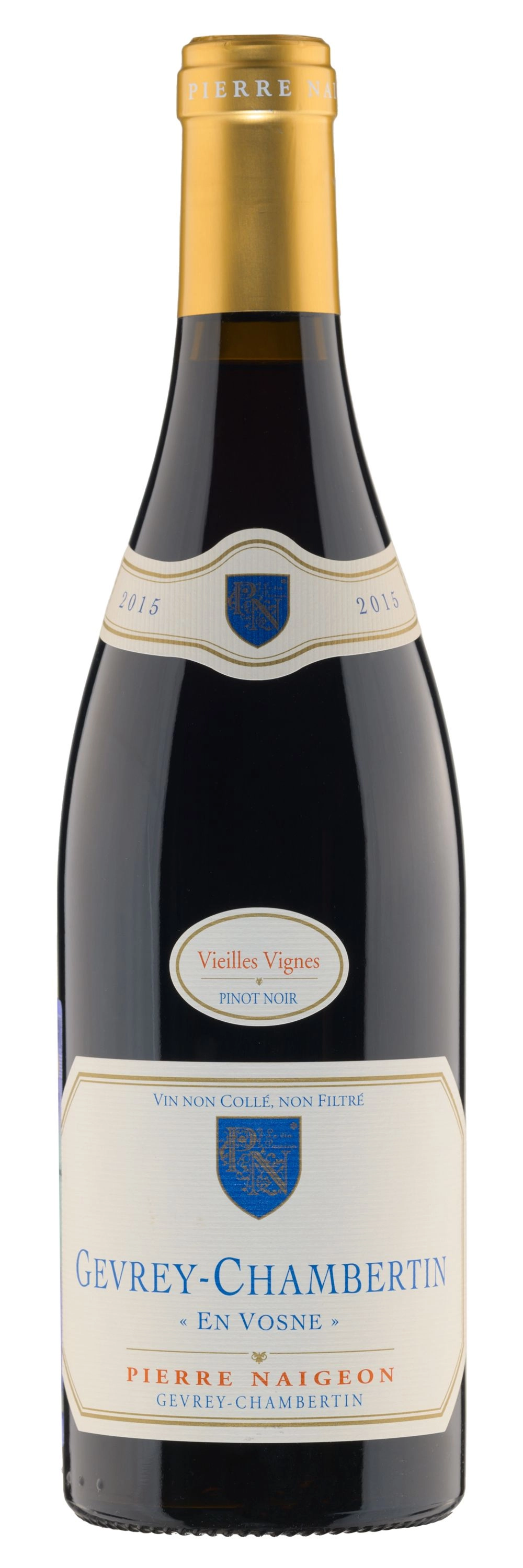 Вино Pierre Naigeon Gevrey Chambertin En Vosne Vieilles Vignes 2015 750 ml 13.9%