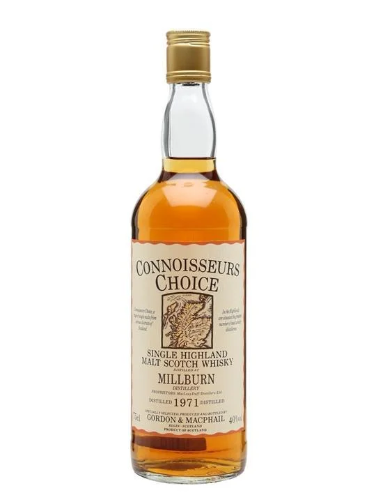 Виски "Connoisseur's choice" Millburn, "Выбор знатока" Миллберн, 1971, 40% 50cl.