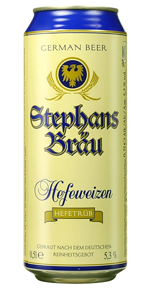 Пиво Stephans Brau Hefeweizen 500 мл