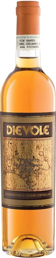 Вино Dievole Vin Santo del Chianti Classico Диеволе Вин Санто дель Кьянти Классико 2011 500 мл