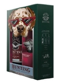 Подарочный набор Белуга Хантинг Ягодный Биттер в подарочной коробке  с  гейзером 750 мл