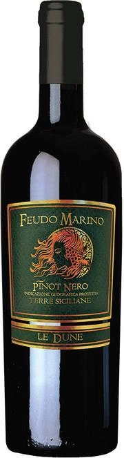Вино красное полусухое Feudo Marino, "Le Dune" Pinot Nero, Terre Siciliane,Феудо Марино, "Ле Дюне" Пино Неро 2017 750 мл