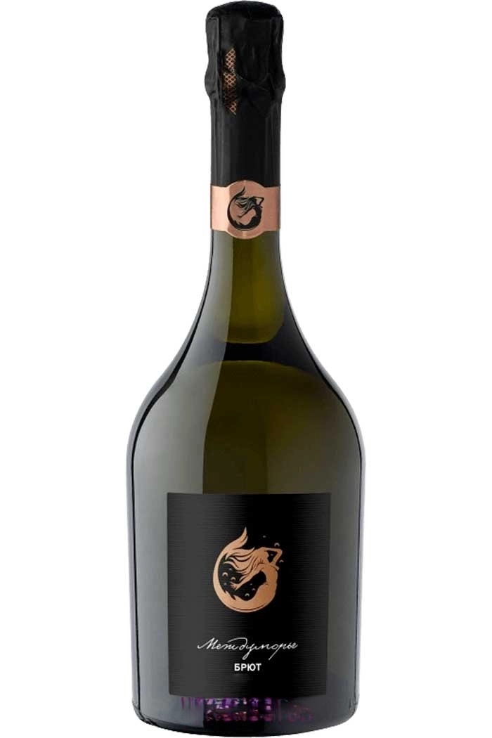 Игристое вино Междуморье Выдержанное белое Брют  2023  750 мл