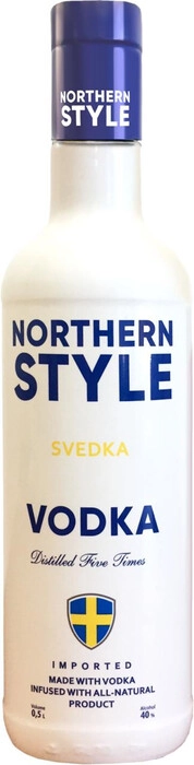 Водка   Northern Style  Svedka      500 мл