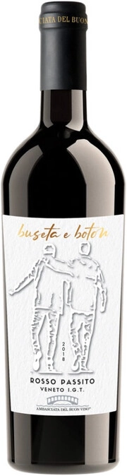 Вино Ambasciata del Buon Vino Buseta e Boton Rosso Passito Veneto IGT  2018  750