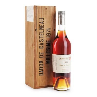 Арманьяк  Armagnac Baron de Castelneau  1971 700 мл
