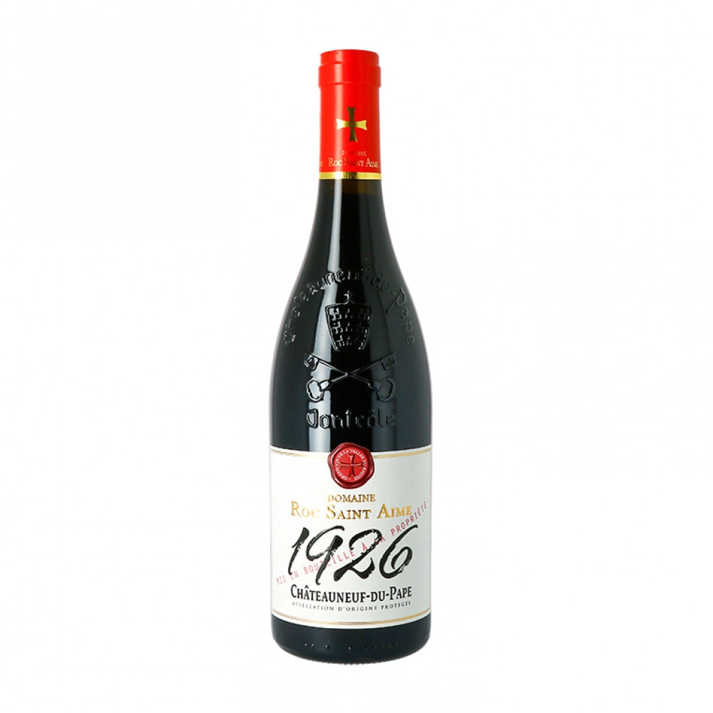 Вино Chateauneuf-du-Pape AOP Domaine Roc Saint Aime 1926 red dry  2017  750 мл