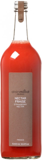 Сок Alain Milliat Nectar de Fraise,  "Ален Мия" Нектар из клубники  1000  мл