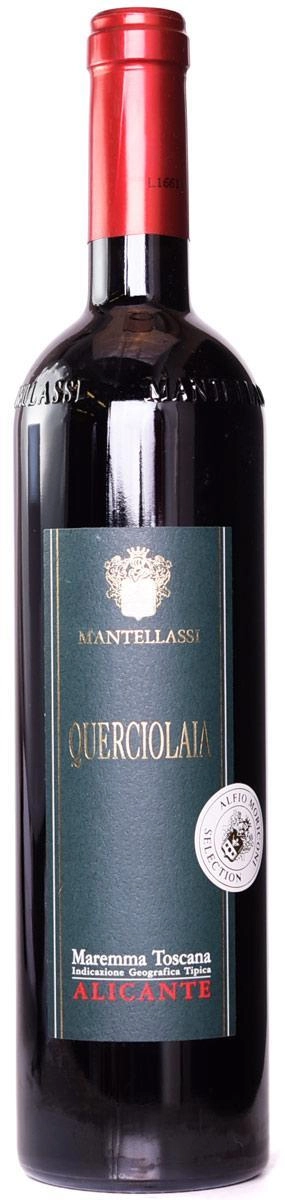 Вино Mantellassi Querciolaia Alicante Toscana IGT Мантелласси Куэрчиолайа, Аликанте Тоскана IGT 2010 750 мл