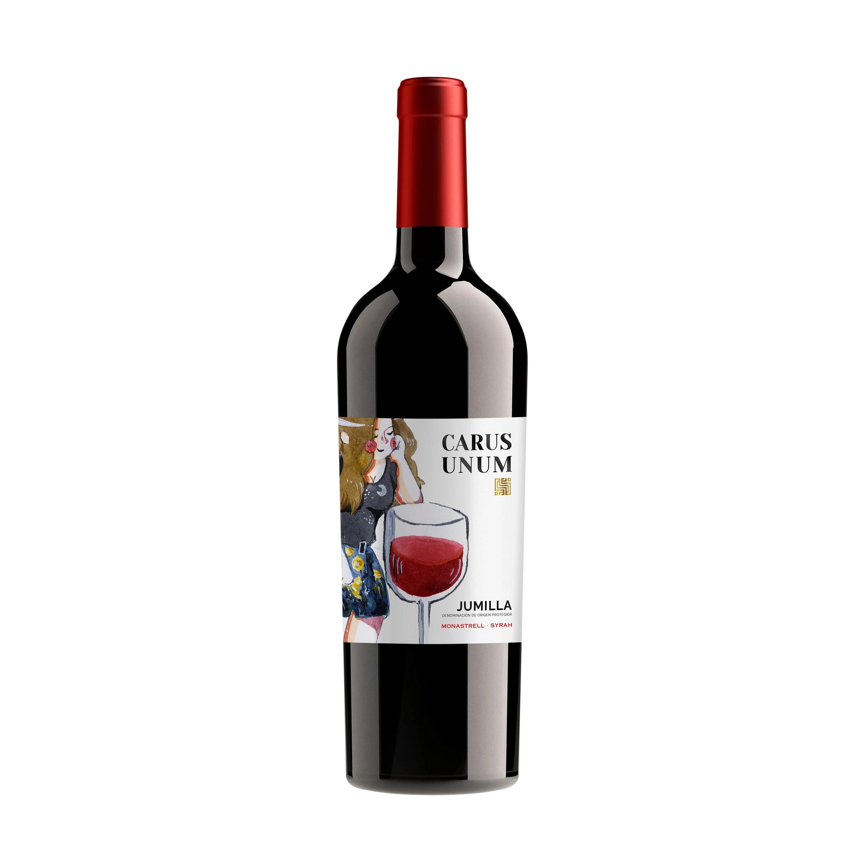Вино Carus Unum Monastrell-Syrah Joven D.O.P. Jumilla  2016 750  мл