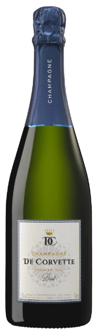 Шампанское De Corvette Brut Premier Cru  2019  750 мл  12%
