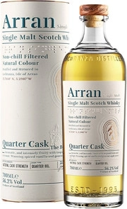 Виски Arran Bothy Quarter Cask in tube Арран Ботей Квоте Каск в тубе 700 мл