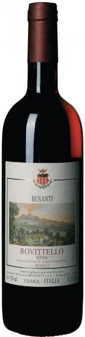 Вино Benanti Rovitello Etna Rosso Бенанти Ровителло Этна Россо 2011 750 мл