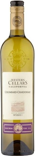 Вино Les Grands Chais de France Western Cellars Colombar-Chardonnay Вестерн Селларс Коломбар-Шардоне 2019 1500 мл