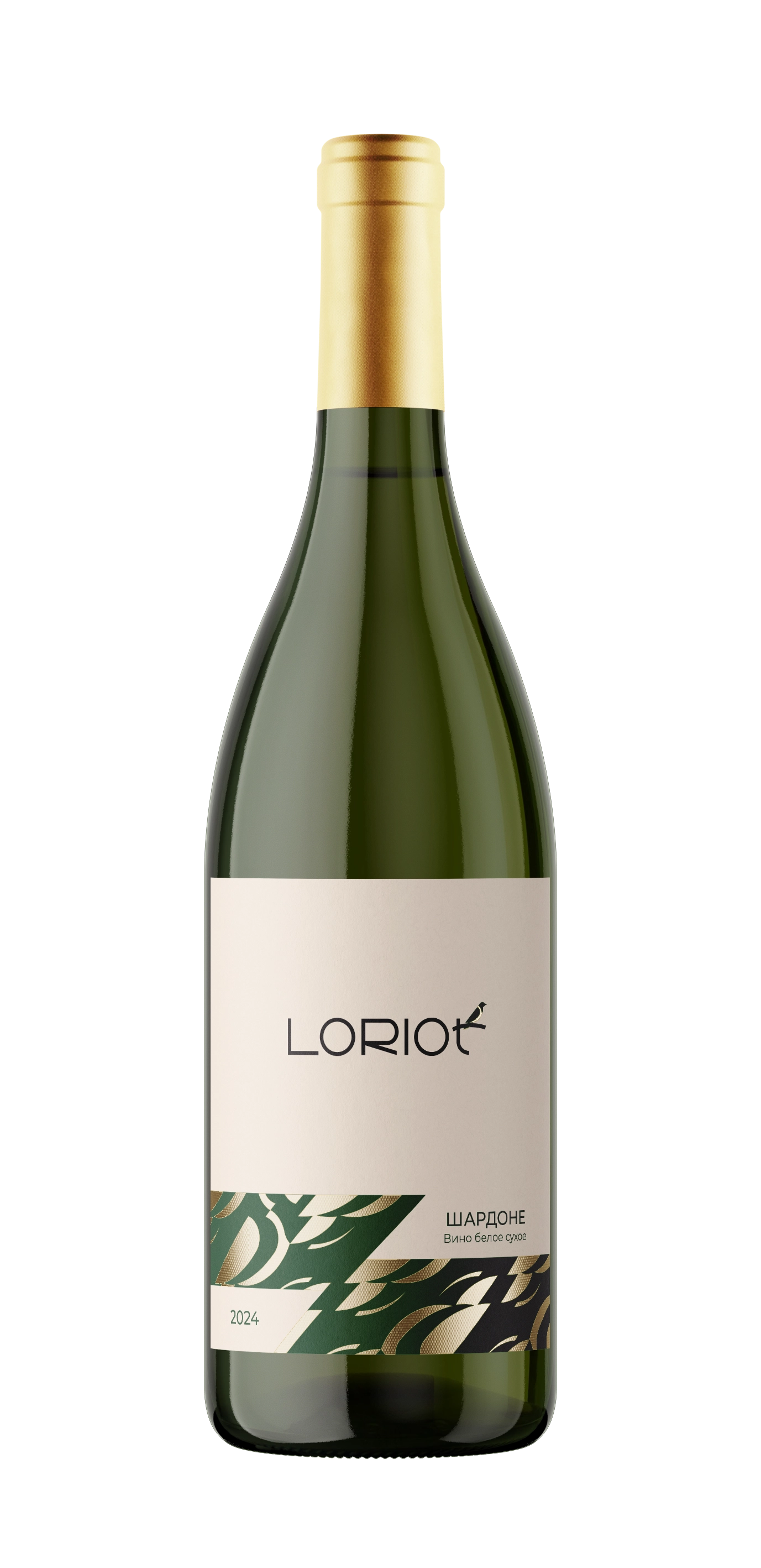 Вино  Лорио Шардоне  белое сухое  2024 750 мл  13,2%
