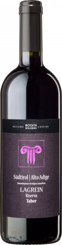 Вино  BOLZANO LAGREIN RESERVA TABER БОЛЬЦАНО ЛАГРЕЙ РИЗЕРВА ТАБЕРсухое красное 2016г. 750 мл