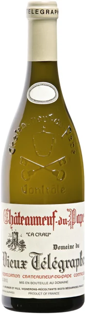 Вино Chateauneuf-du-Pape AOC  Vieux Telegraphe  Домен дю Вье Телеграф  Ля Кро 2011   750 мл