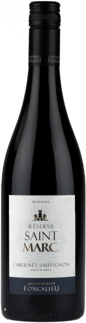 Вино Foncalieu Saint Marc Reserve Cabernet Sauvignon VdP d'Oc   2018  750 мл