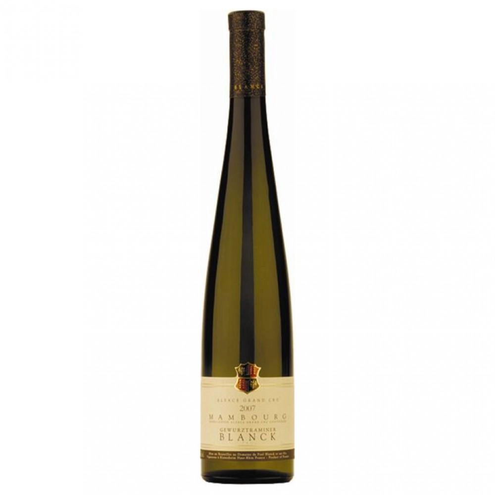 Вино Paul Blanck et Fils Gewurztraminer Grand Cru Mamburg  Поль Бланк  Гевюрцтраминер   Гран Крю Мамбург  2015 750 мл