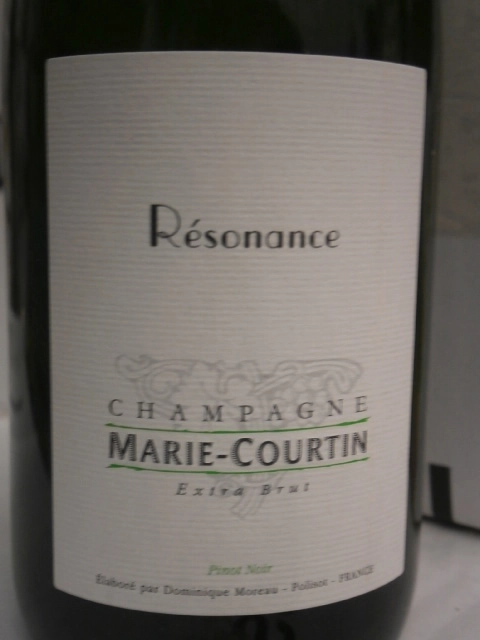 Шампанское CUVÉE RÉSONANCE  CHAMPAGNE MARIE COURTIN    2018 750 мл