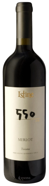 Вино   Istine 550 Merlot 2019   750 мл  14,5 %