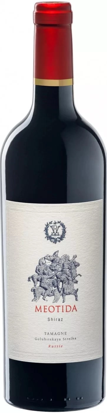 Вино  Вилла Романов Меотида Шираз 750 мл