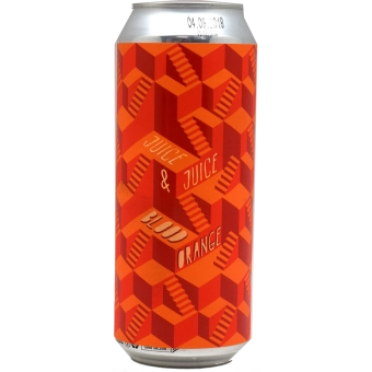 Пиво   Stamm   Juice & Blood Orange   Штамм Моноплей  Джус и Блуд Оранж    ж/б   500 мл