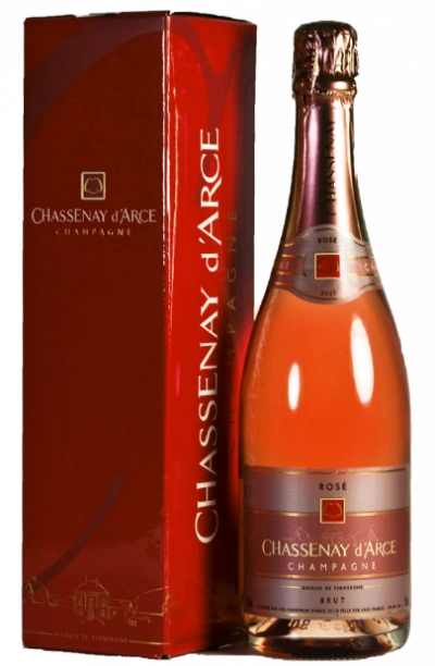 Шампанское Chassenay d'Arc Rose Brut gift in box 750 мл