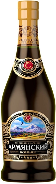 Коньяк Шахназарян  Армянский 7 лет  матовая бутылка  500 мл