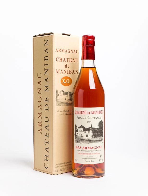 Арманьяк Castarede Chateau de Maniban ХО Bas Armagnac gift box  750 мл