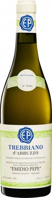 Вино Emidio Pepe Trebbiano d'Abruzzo DOC Эмидио Пепе  Треббьяно  д'Абруццо 2010 750 мл