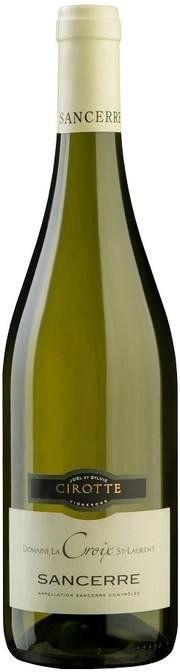 Вино Cirotte Domaine La Croix St-Laurent  Blanc Sancerre AOC    2019 750 мл