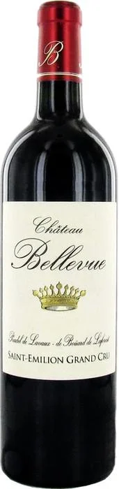 Вино Chateau Bellevu  Saint-Emilion AOC  Шато Бельвю 2008  750 мл
