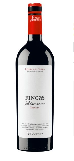 Вино Valdemar Fincas Valdemacuco Crianza Рибера дель Дуэро Финкас Вальдемакуко Крианса 2016 750 мл