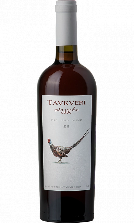 Вино  Georgian Wine House Gourmet Tavkveri  Gastronomic Collection   2019 750 мл