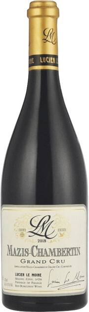 Вино Lucien Le Moine, Mazis-Chambertin Grand Cru Мазуайер-Шамбертэн Гран Крю 2018 750 мл