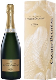 Шампанское Canard-Duchene  Cuvee Leonie  Brut Champagne gift box 2018 750 мл