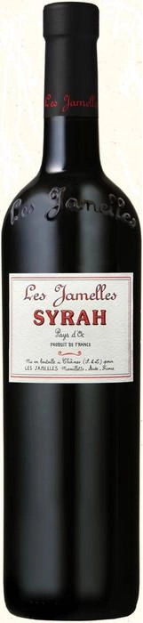 Вино Les Jamelles Syrah Pays d'Oc IGP Ле Жамель Сира Пэи д’Ок 2019 750 мл