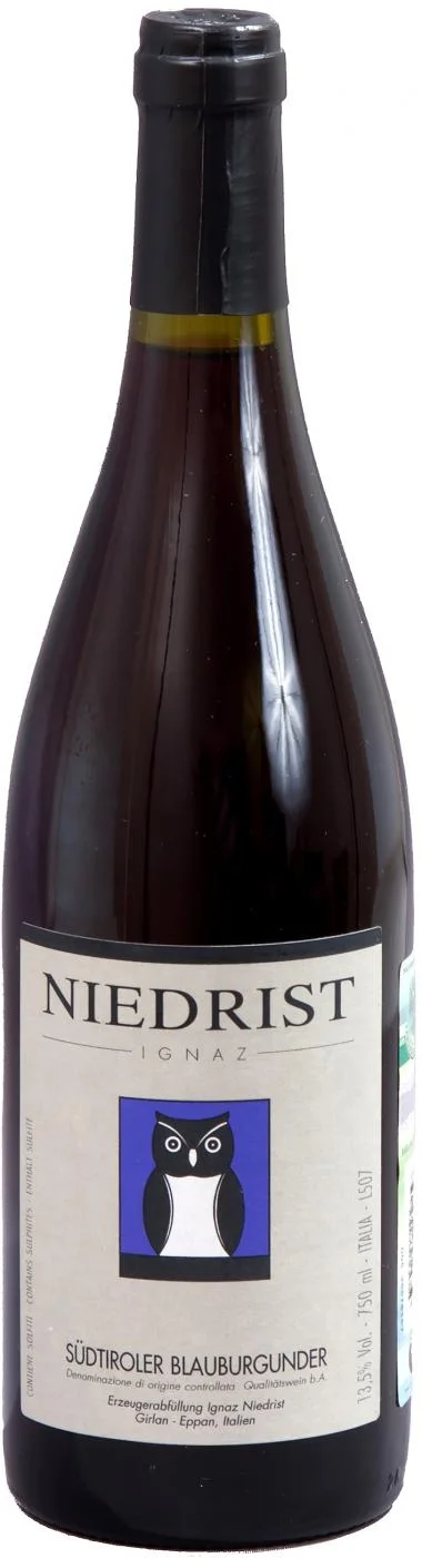 Вино Niedrist, Blauburgunder, Sudtirol DOC Нидрист, Блаубургундер  2011 750 мл