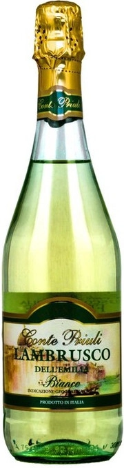 Вино игристое Conte Priuli Lambrusco Dell emilia IGT  750 мл