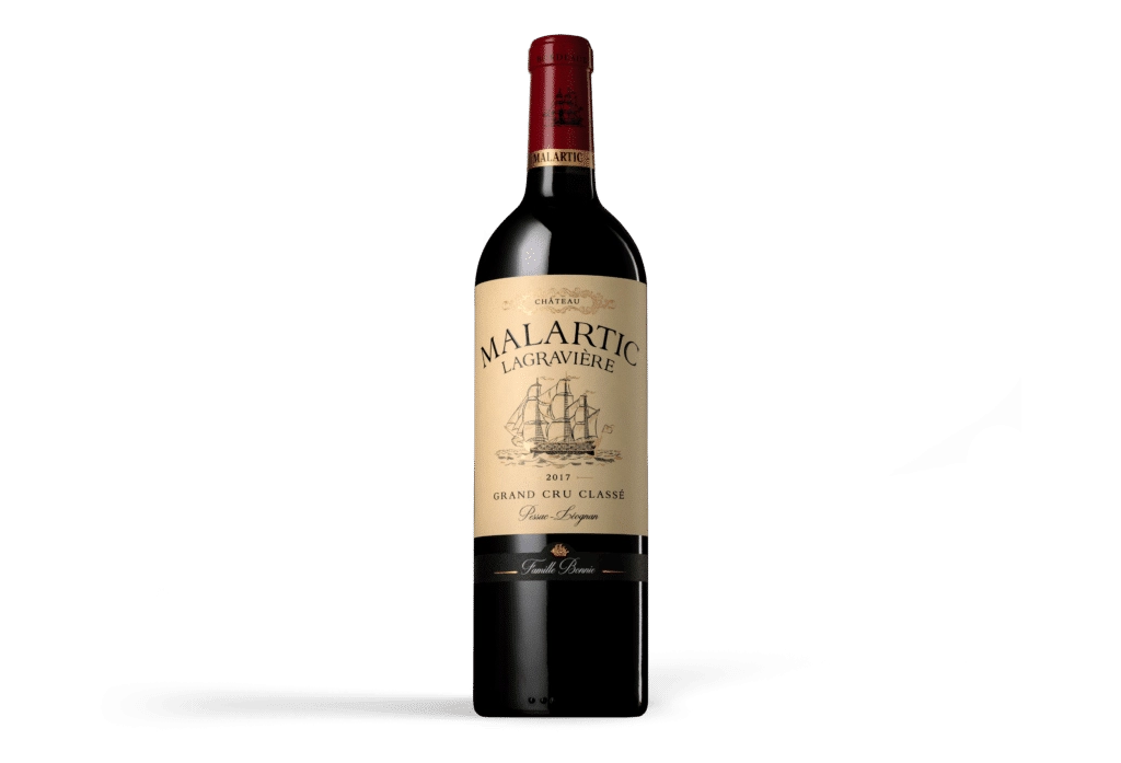 Вино  Château Malartic-Lagravière AOC Pessac-Léognan Grand Cru Classe Шато Малартик-Лагравьер Пессак-Леоньян Гран Крю Классе де Грав красное сухое  2019 750 мл