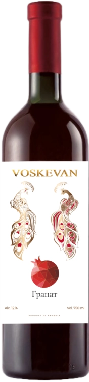 Вино Voskevan   Pomegranate  750  мл 12 %