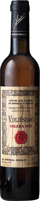 Вино ликерное Toro Albala Marques de Poley Amontillado Viejisimo Solera  1922 500 мл