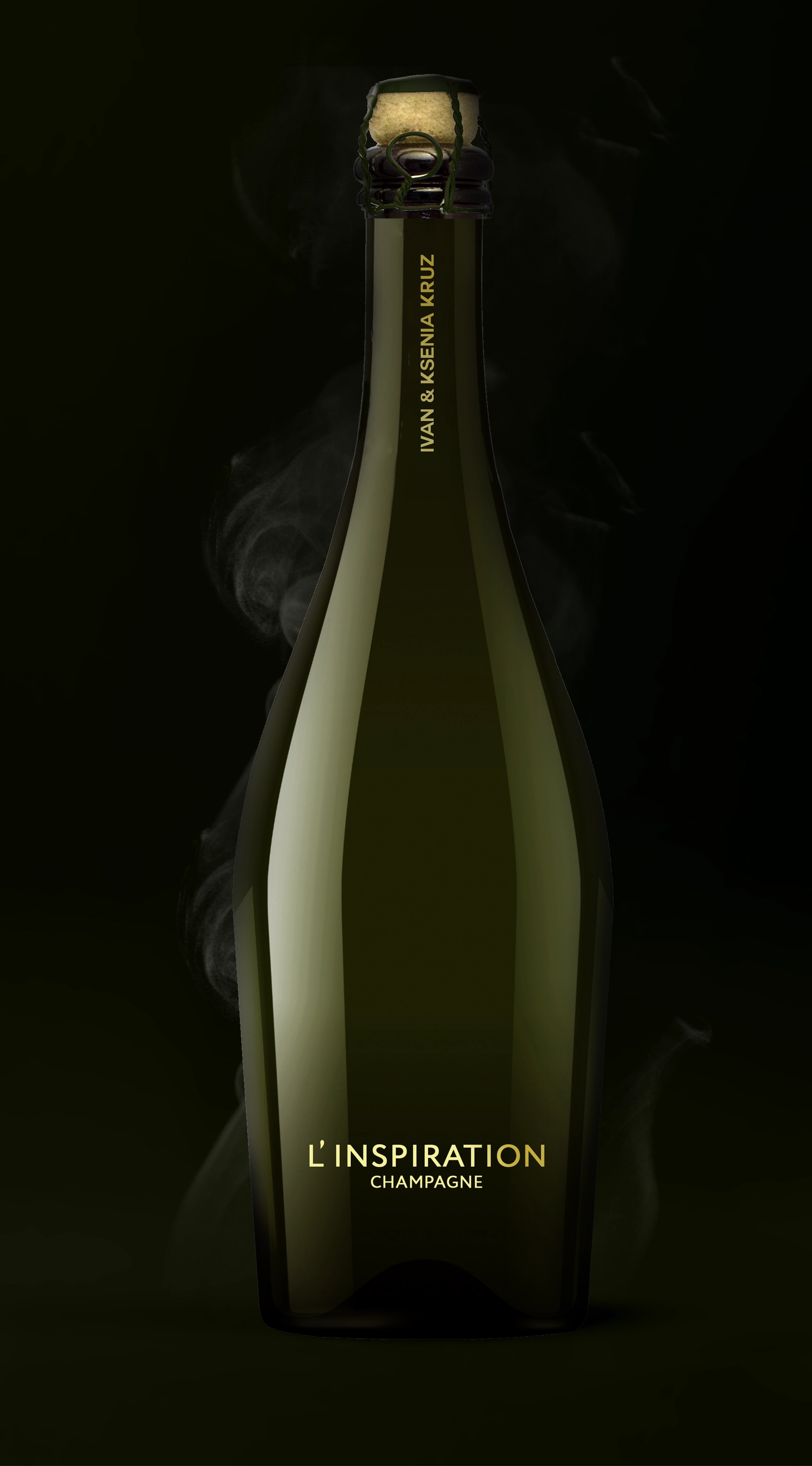 Шампанское   Иван и Ксения Круз Ла  Инспирасьон Шардоне   2023   750 мл  ( предзаказ )
