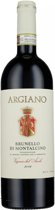 Вино  Argiano Brunello di Montalcino Vigna del Suolo Арджиано Брунелло ди Монтальчино Винья дель Суоло  2018 750 мл