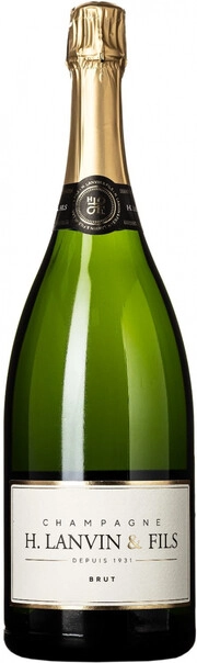Шампанское Champagne H. Lanvin & Fils Brut 2019 1500 мл 12.5%