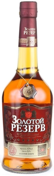 Коньяк Золотой Резерв 5 лет 375 мл